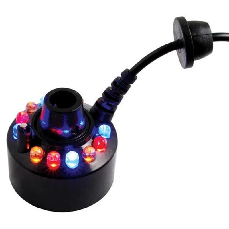 

12 Led Industrial Incubator Humidifier Pond Atomizer Air Udifiermih DC 24V Mist Maker Fogger Water Fountain