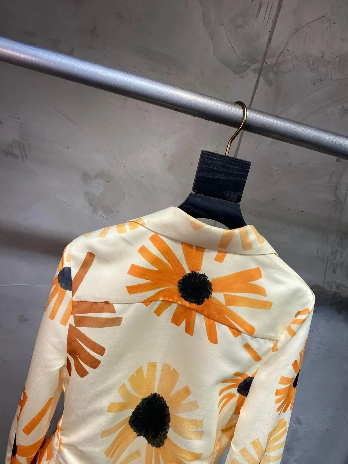 2019FW winner модная женская рубашка с цветочным принтом и v-образным вырезом, блузка, Женские повседневные топы, рубашка с длинным рукавом ddxgz2 11,22