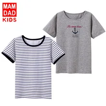 CHILDREN'S Short-sleeved T-shirt Cotton Two Pieces-Summer New Style Baby Short Sleeve Base Shirt BOY'S T-shirt