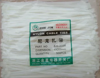 

Free Delivery. Network engineering wiring - self-locking type cable tie 4 * 200 mm (500 / package)