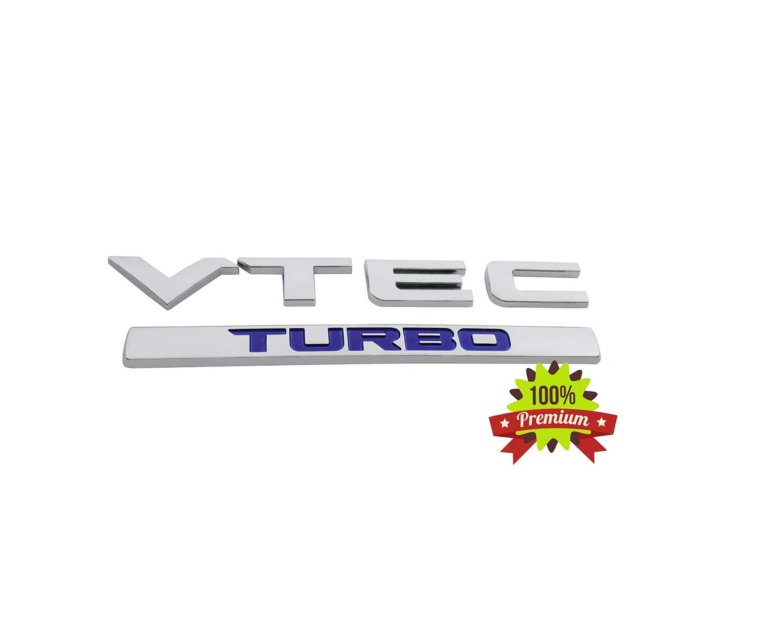 Хром VTEC TURBO для JAZZ CIVIC крыло багажника Дека крышки эмблемы значок наклейка |