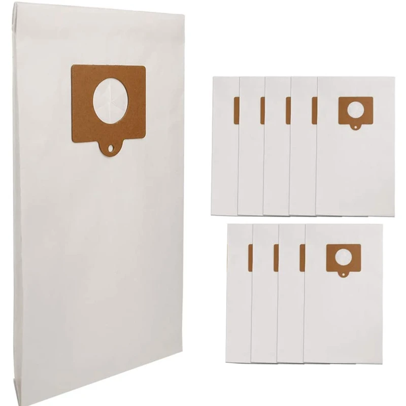 

10-Pack Mini Filtration Premium Canister Vacuum Bags for Kenmore Style C Q 5055 50557 50558 50104, Panasonic C-5 C-18