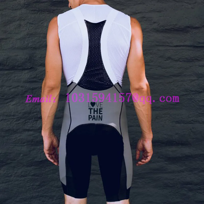 bib shorts Love the pain велосипедные шорты с лямками, лайкра, брюки, ciclismo, hombre, штаны, bretele, мужской велоспорт, Бермуды, шорты - Цвет: bib shorts