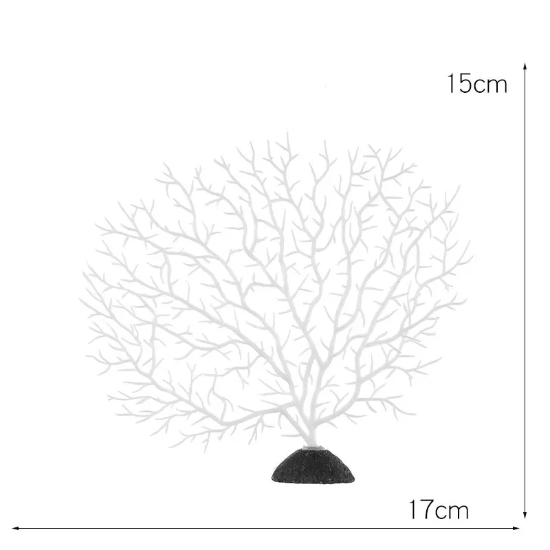 Fishing Fis Tank Landscaping Decor Tree Shape Resin Coral Aquarium Decoration Sea Iron Tree Plastic Coral Aquarium Decor Plants