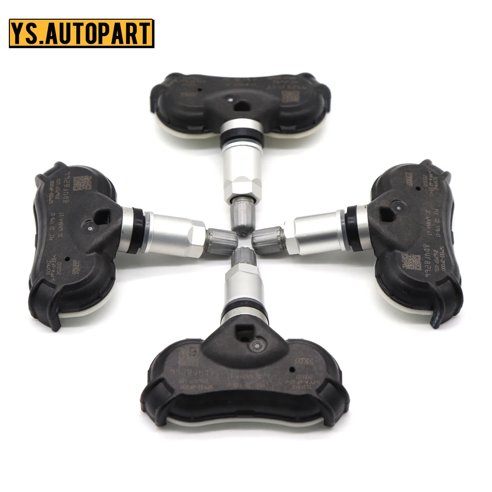 52933-2F000 Автомобильный датчик TPMS для Kia Rio Borrego Spectra Sportage 2006-2012 315 МГц система контроля давления в шинах