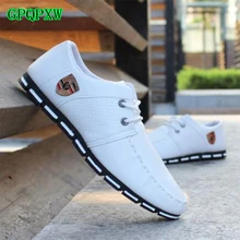 Брендовые новые модные мужские лоферы; Повседневная обувь; Высококачественная кожаная мужская обувь для вождения; мужские лоферы; обувь унисекс;