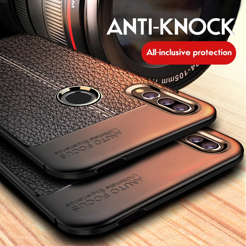 

For Huawei Y9 Prime 2019 Case Soft Silicone Protective Cover For HUAWEI P Smart Z 2019 Shockproof TPU Leather Cases