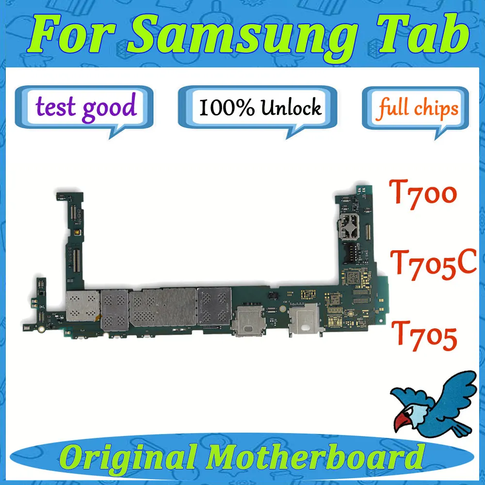 Оригинальные схемы разблокировки материнской платы для samsung Galaxy Tab S 8,4 T700 T705C T705 wifi 3g панельные платы полная рабочая материнская плата