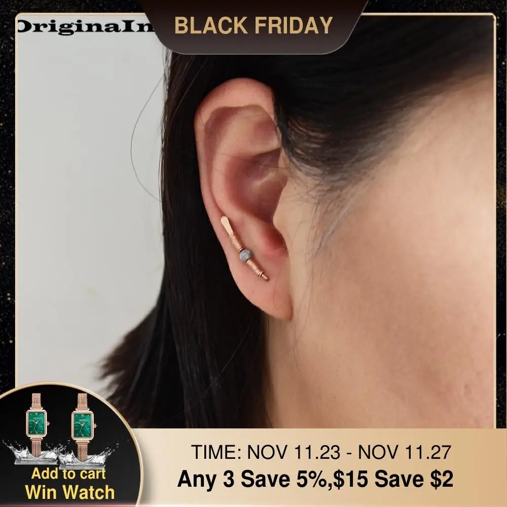 925 серебряные клипсы золотое покрытие ювелирных изделий серьги в стиле