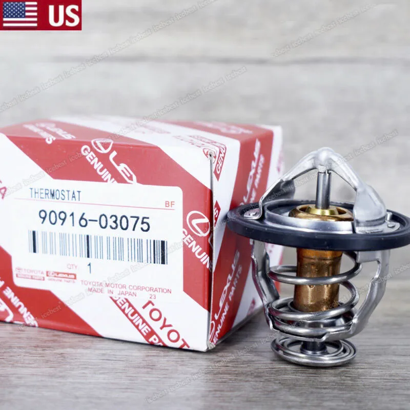 

NEW OEM COOLANT THERMOSTAT W/ Gasket 90916-03075 for TOYOTA 4RUNNER CAMRY TACOMA