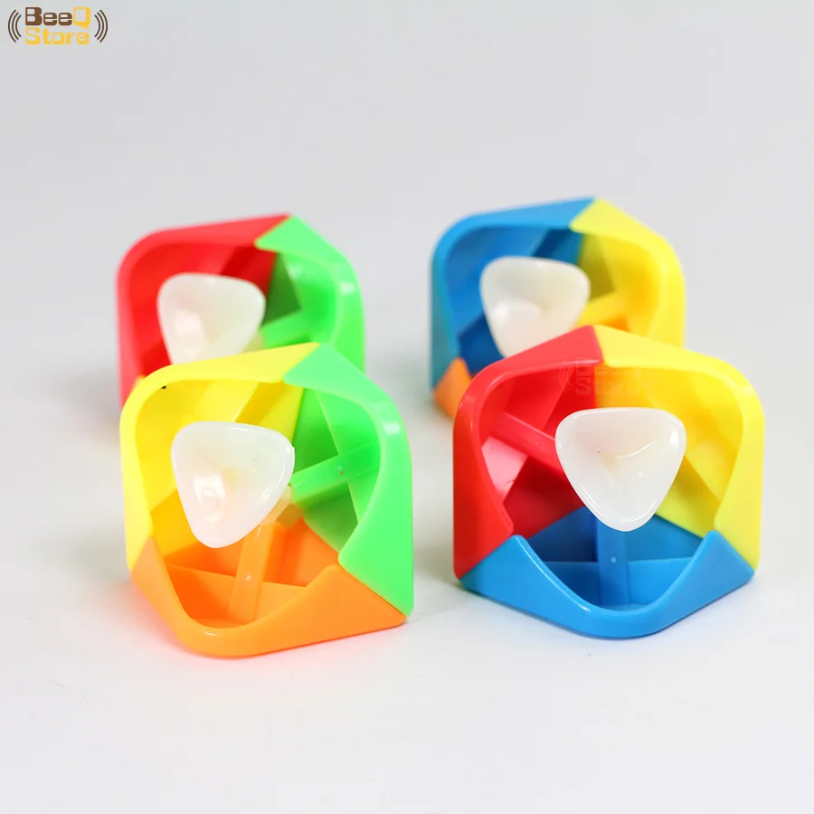 Meilong 2x2 Stickerless speed Cube 2x2x2 Moyu Mofang Jiaoshi Кубик Рубика для профессионалов часы-кольцо с крышкой игрушки для детей