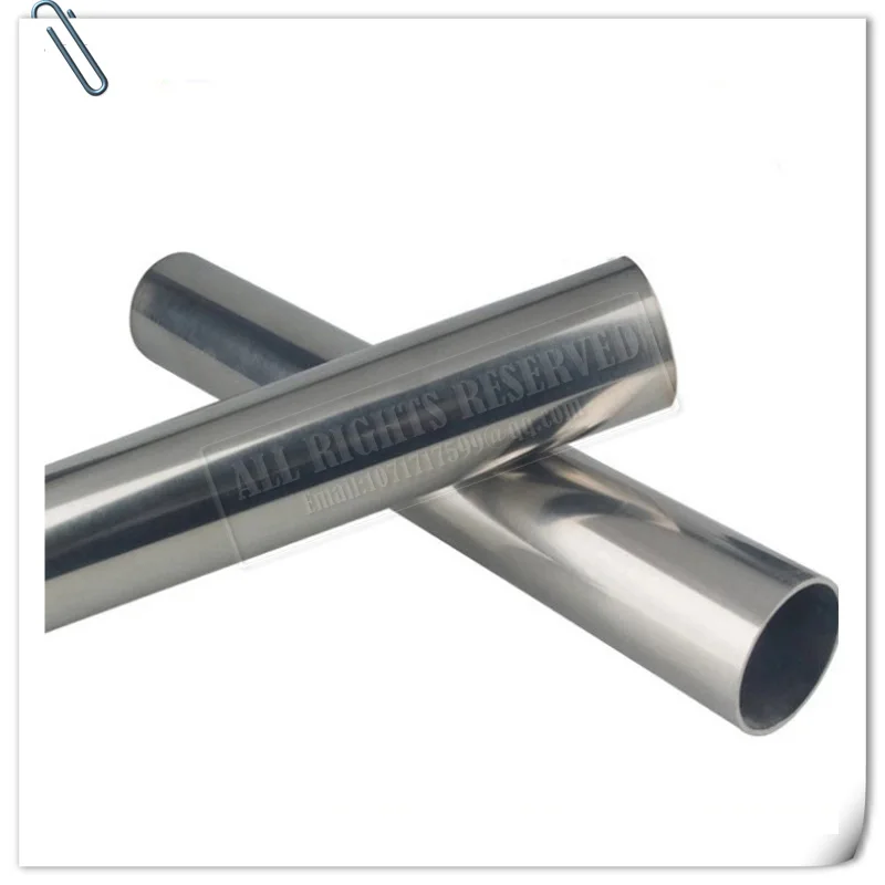 Tubo de acero inoxidable OD 26mm, diámetro exterior ID 23mm 22mm 21mm