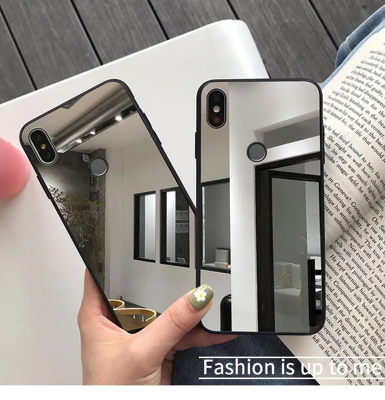Mi rror чехол для телефона чехол для Xiaomi mi 9 8 A2 Lite A1 5X 6X F1 задняя крышка на Red mi Примечание 5 6 7 Pro 4X 5A 6A 5Plus Роскошный чехол