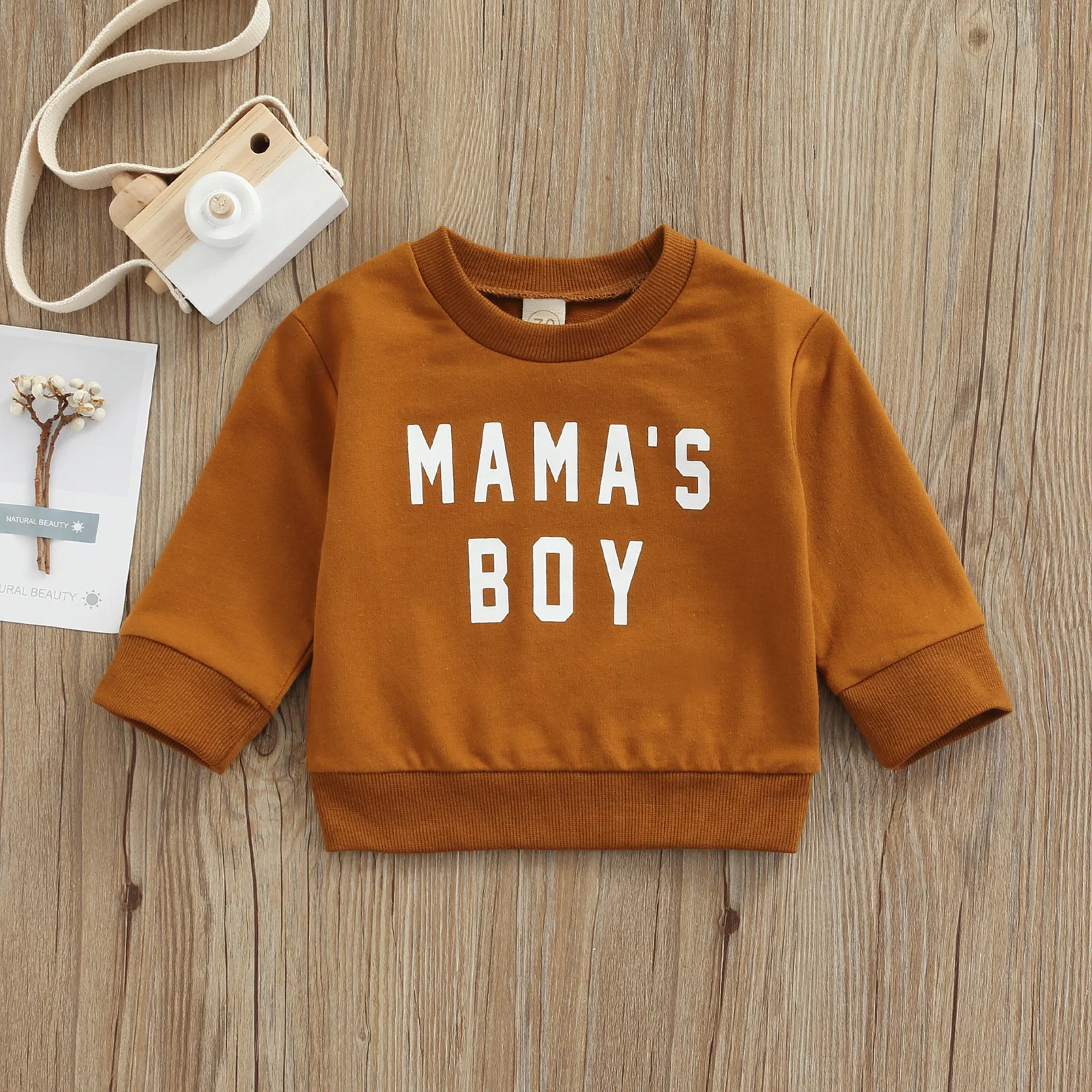 Ma&Baby 3M-3Years Newborn Infant Baby Boys Sweatshirt Long Sleeve Letter Tops Casual Autumn Spring Costumes D11