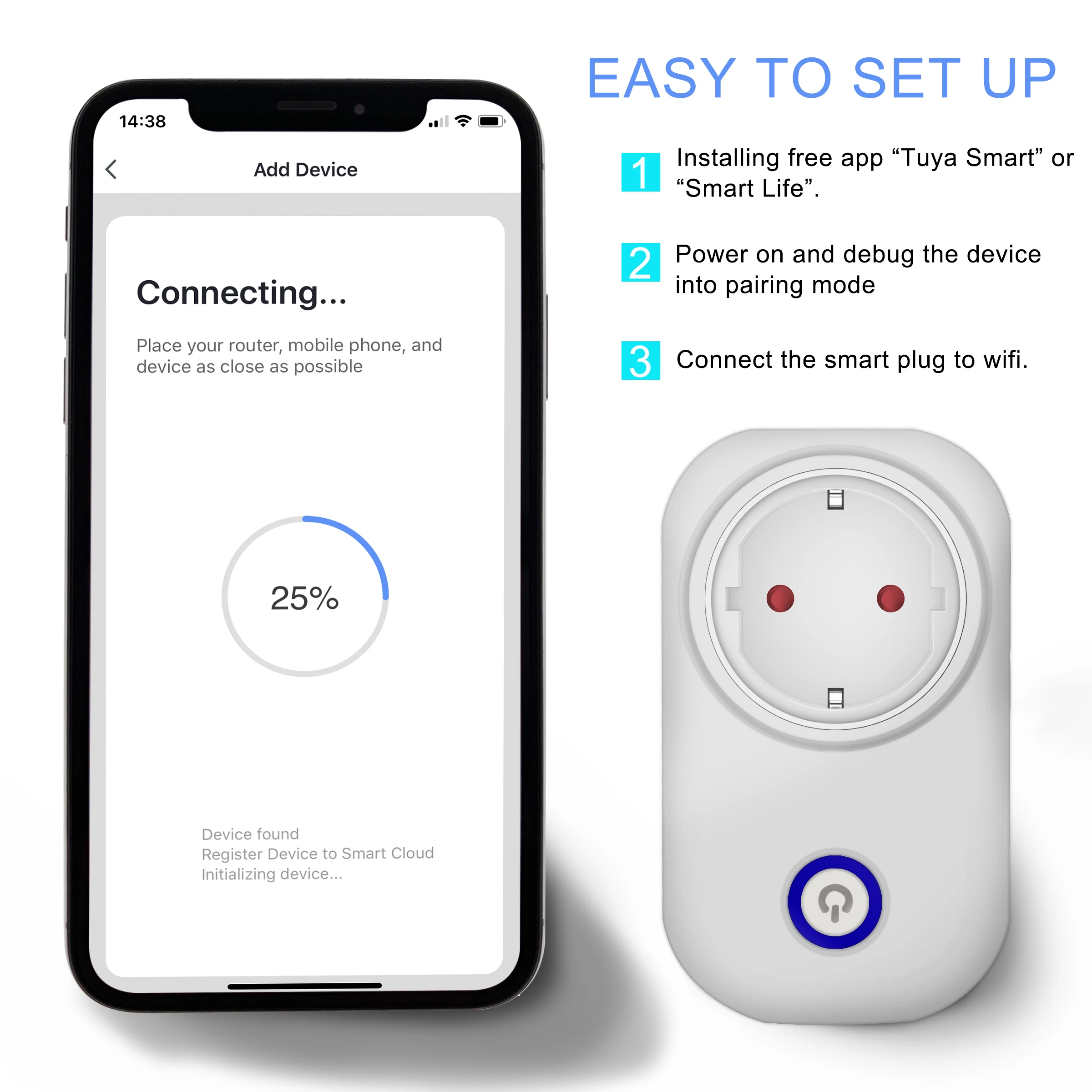 Wi-Fi Разъем питания EU 16A Google Home Alexa Голосовая умная розетка с зарядкой энергии приложение Tuya Smart Life Беспроводное управление
