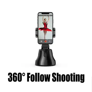 

Smart Gimbal PTZ Holder 360° Face Photo Follow Up Phone for Vlog Live Video Record Smart Gimbal Face Tracking Photo Accessories