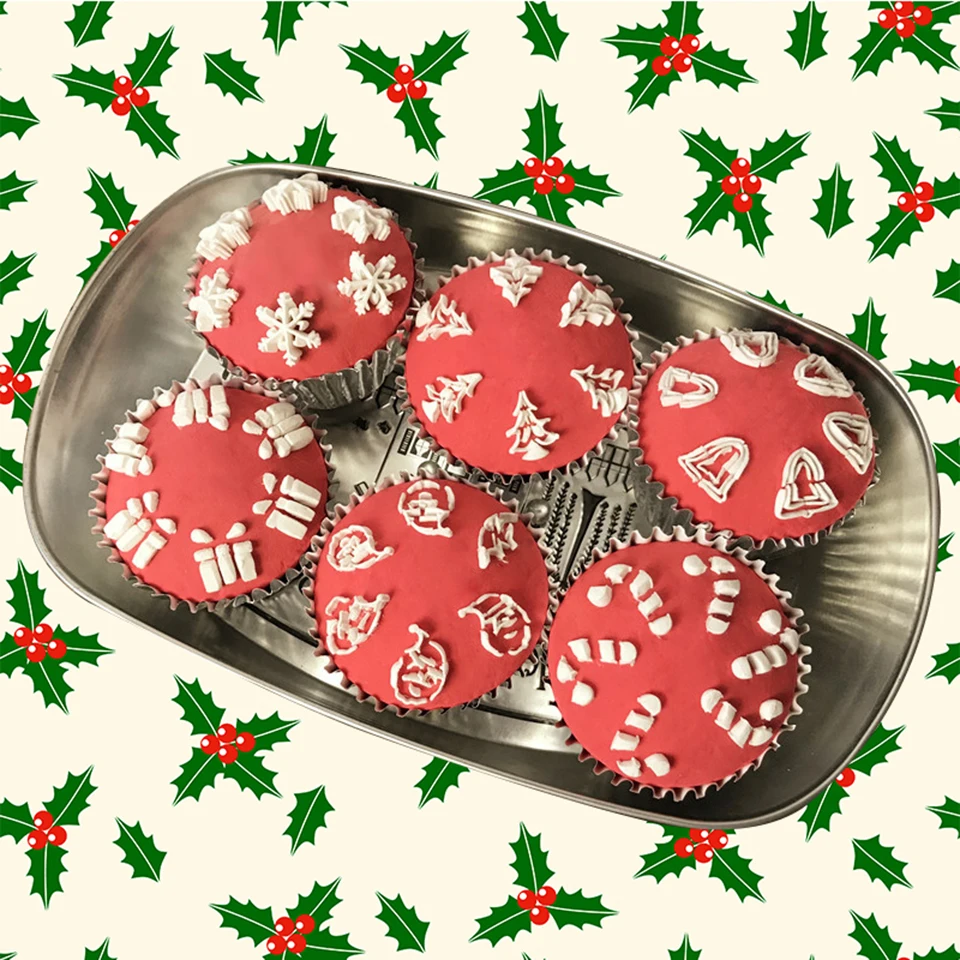 Russian Icing Piping Tips Christmas (24)