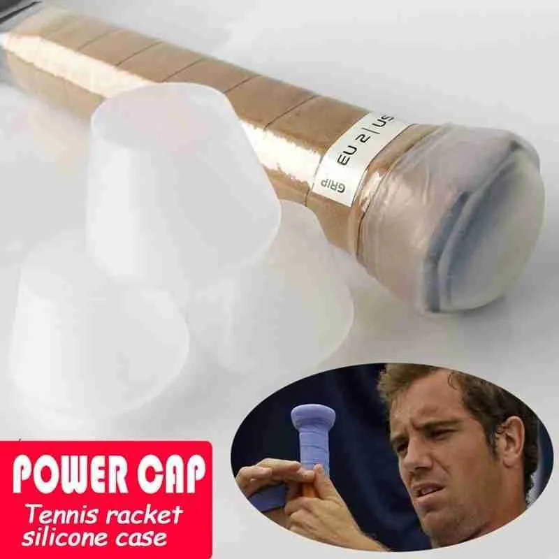 Cubierta de silicona duradera para raqueta de tenis, accesorio resistente a impactos, 2 uds./1 ud.