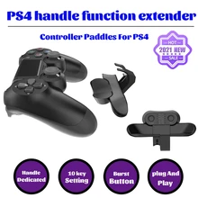 Pás do controlador ps4 para playstation 4 botão traseiro acessório para dualshock4 chaves de extensão traseira do joystick turbo acessórios