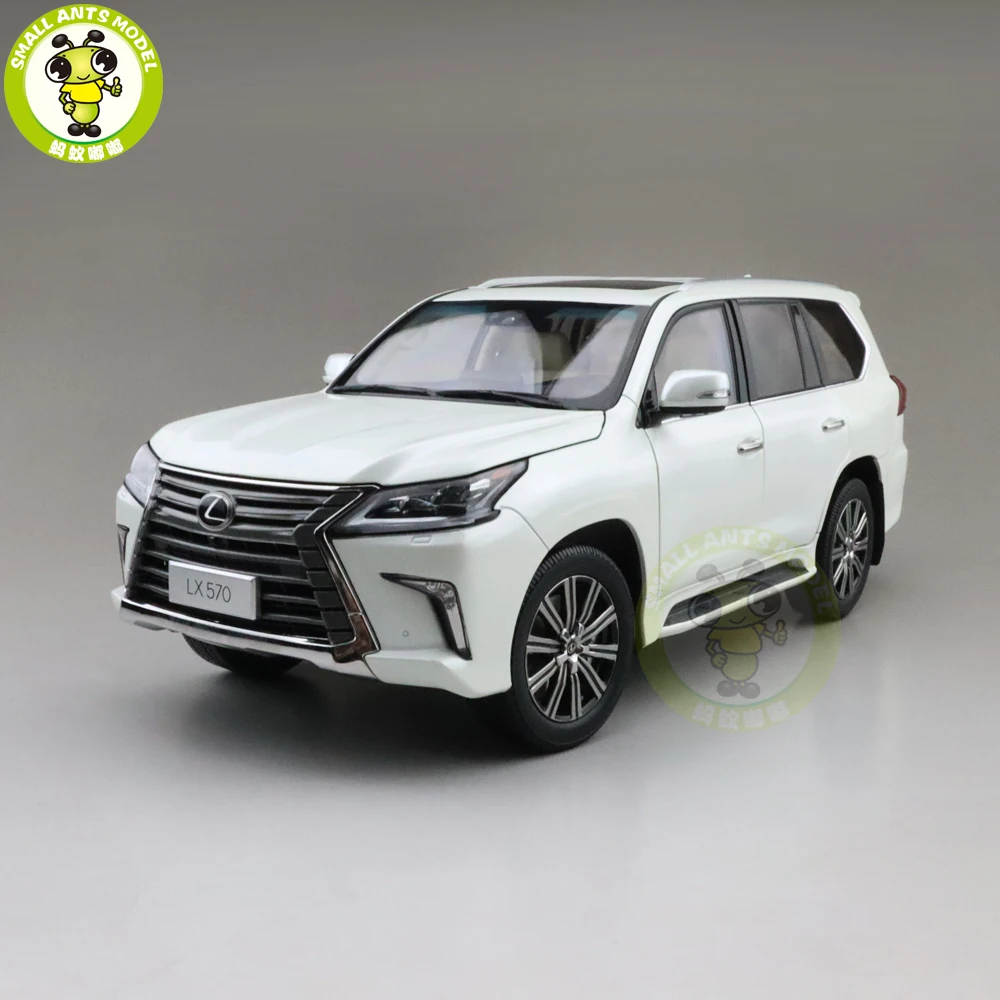 1/18 KYOSHO LX570 moulé sous pression modèle jouet voiture SUV garçons filles cadeaux