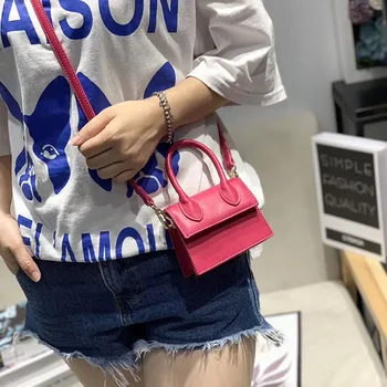 

mini flap thread totes fashion cute party shopping purse women handbag
