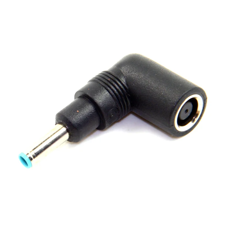 7.4*5mm Female To 4.5*3mm Male Plug DC Cable Power 90 degree Adapter Connector for HP Dell Laptop