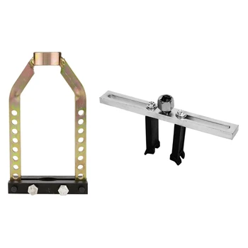 

1 Pcs Cv Joint Puller Tool Propshaft Separator Splitter Remover & 1 Pcs Car Fuel Pump Lid Tank Pump Cover Wrench