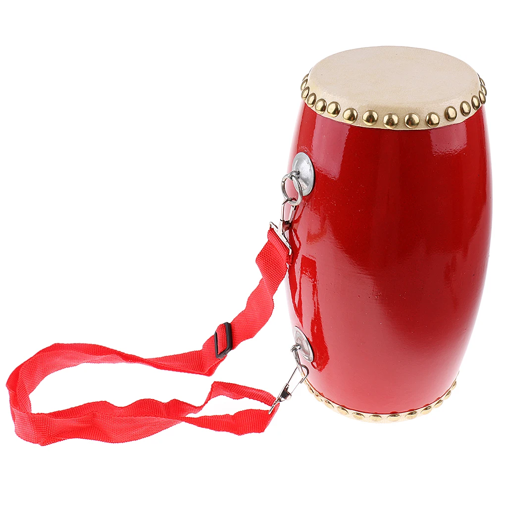 Chinese Waist Drums Percussion Musical Instrument for Kids Early Learning