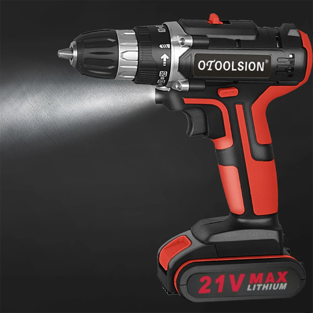 New 21V 45N.m 25+1 Torque Cordless Drill Cordless Screwdriver Power Tools Drill Screwdriver Drill Electric Wireless Screwdriver (16)