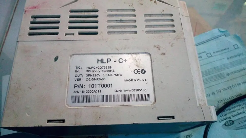 HLP-C100 HLPC1000D7521P инвертор заменить КВУП+ 0D7523B 0.75KW
