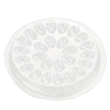 Клейкая прокладка для ресниц Клей Держатель Клей поддон для наращивания ресниц клеевые подушечки подставка на ресницы пластиковый клей держатель(прозрачный