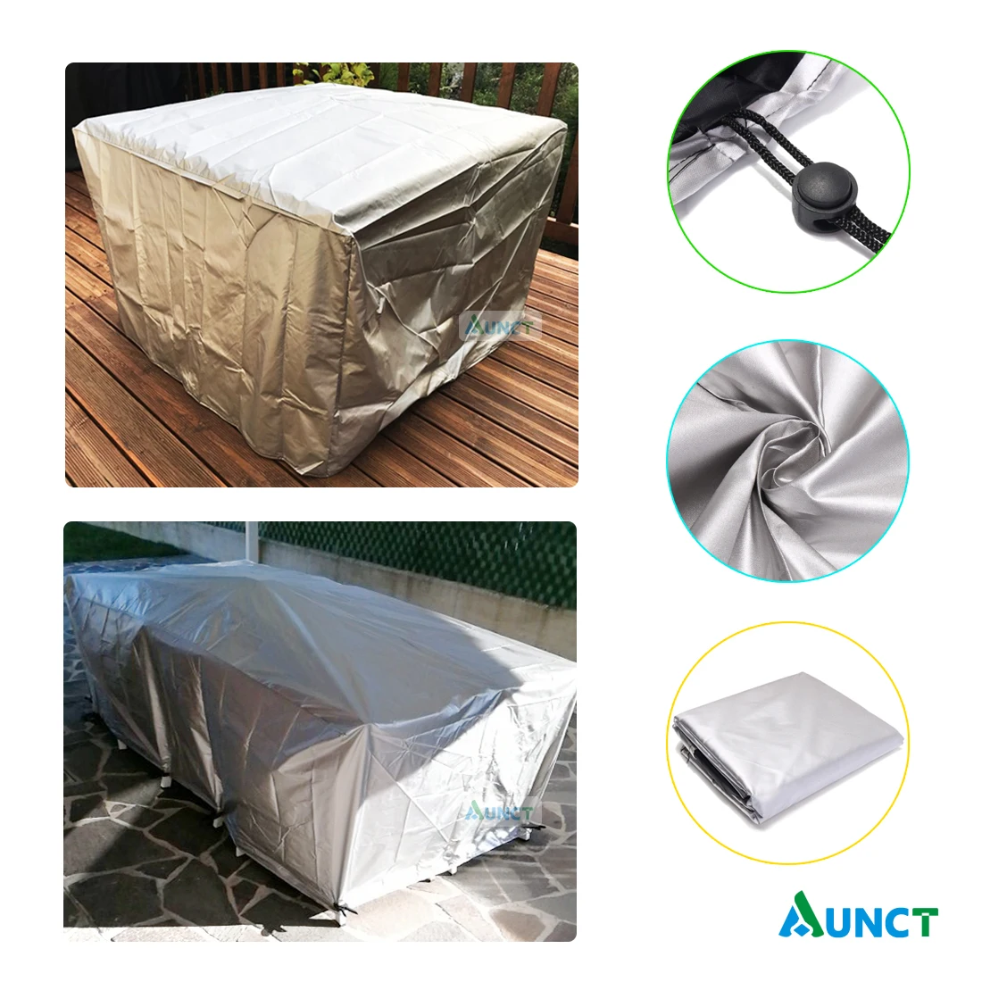 Furniture Cover Waterproof Outdoor Garden Patio Beach Sofa Chair Table Covers Protection Rain Snow Dustproof Storage Cover