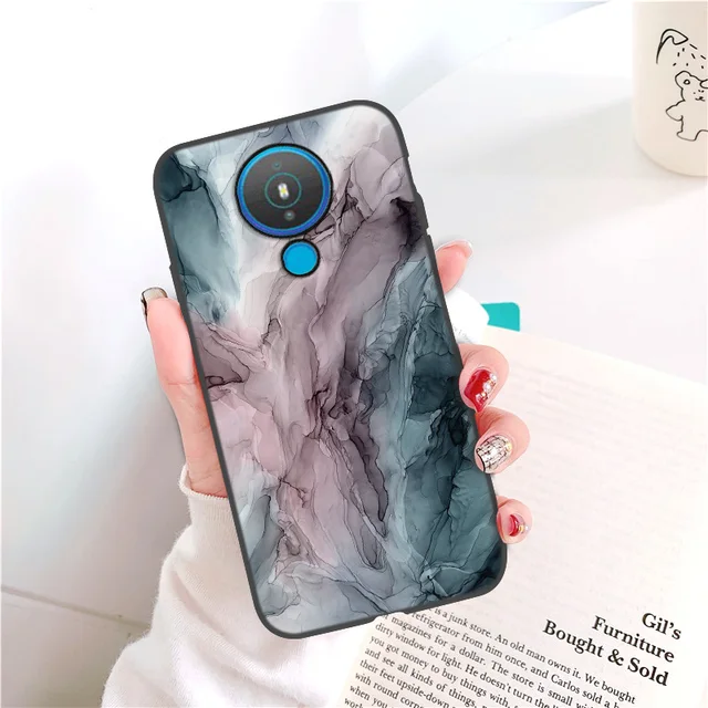 Soft Marble Phone Case For Nokia 1.4 8.3 5G Cases For Nokia 7.3 7.1 Plus 5.4 2.4 3.4 3.2 9 1.3 5.1 2.1 Silicone Protective Cover M733