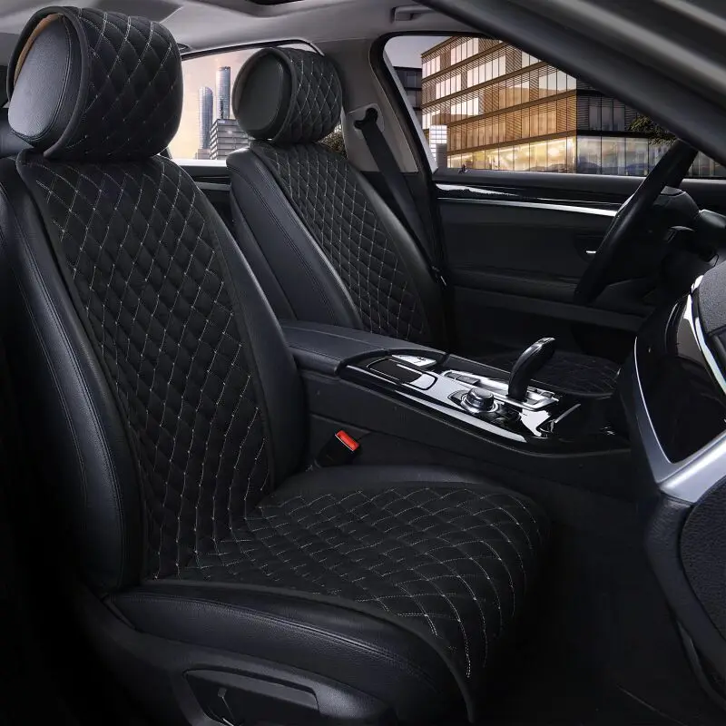 

Fashion Car Seat Cushion Universal Nano Cotton Velvet Cloth