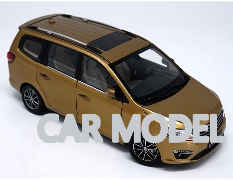 1:18 scale Alloy Toy Vehicles DONGFENG FENGXING S500 MPV Car Model Of Children's Toy Cars Original Authorized Authentic Kids Toy
