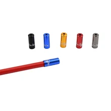 7 видов цветов дорожный горный велосипед кабельный корпус колпачки 4/5 мм сплав тормозной трос НАБОРЫ MTB велосипедный кабель концевые колпач...(China)