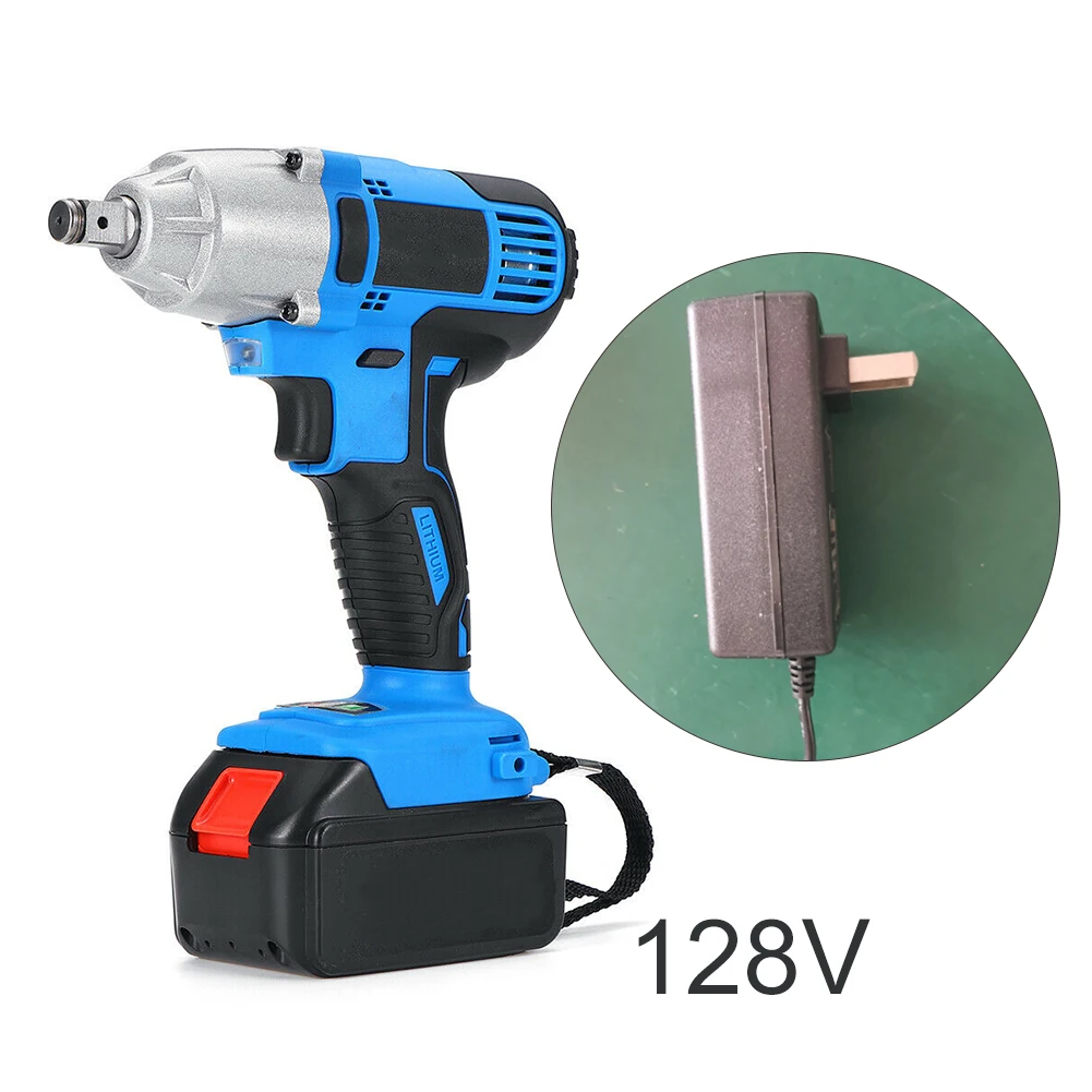 

1/2 Cordless Electric Drill Brushless Impact Wrench Repairing Tool Rechargeabl