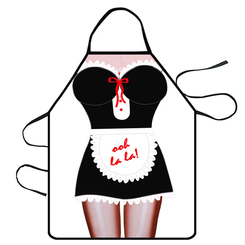 Funny Sexy Cooking Apron Kitchen Dinner Party Baking Aprons Women Aprons Dinner Party Cooking Apron Adult Baking Accessories
