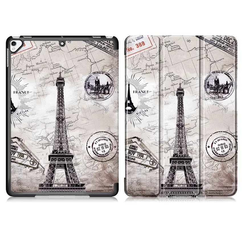 FGTT Тонкий чехол Funda для iPad 10,2 PU кожаный Смарт Магнитный чехол с принтом для iPad 7-го поколения 10,2" - Цвет: FGTT