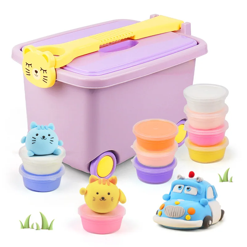 

24color 36 colors Crystal Non-toxic DIY Dynamic Sand Indoor Playing Toys Learning Educational Children Modeling Clay