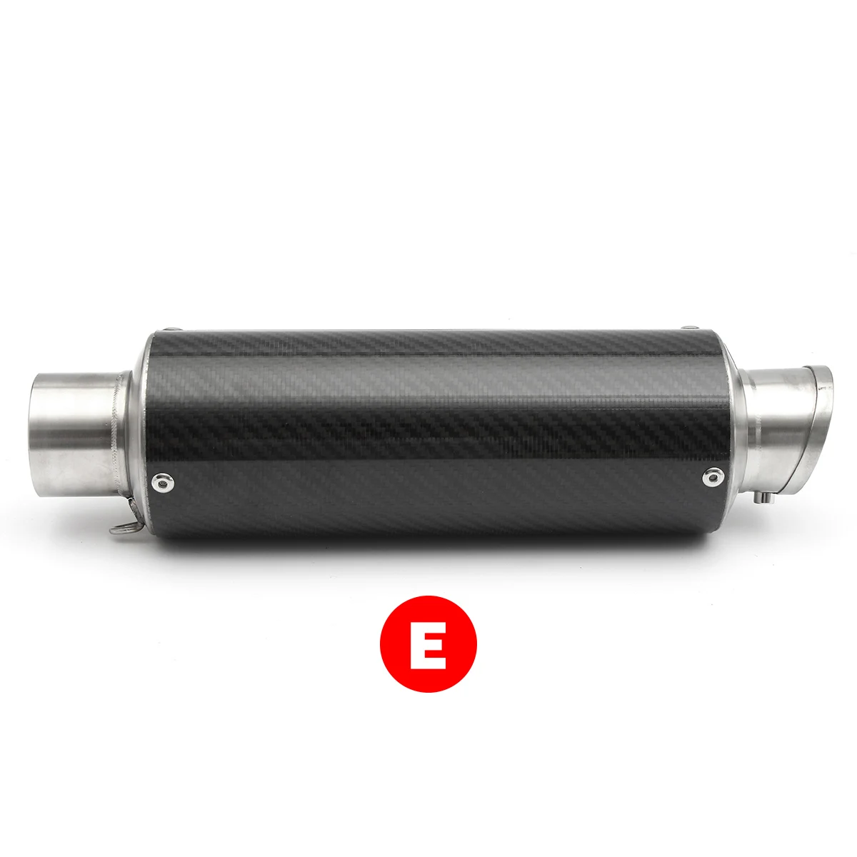 E 28-51 мм 36-51 мм 38-51 мм Универсальный мото rcycle выхлопной Escape moto глушитель W/Глушитель для Sportster XL883/Honda/Yamaha/Kawasaki - Цвет: E