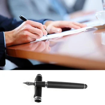 

JINHAO X750 Medium Nib Fountain Pen Grind Arenaceous Writing Tool Gift Student Q6PA