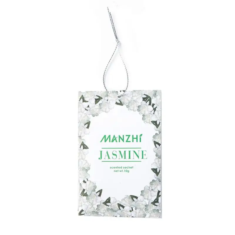 Hanging Fragrant Sachet Aromatherapy Bag Anti-pest and Anti-mildew for Wardrobe Closet Car Fragrance Air Freshening Home Scents - Аромат: Jasmine