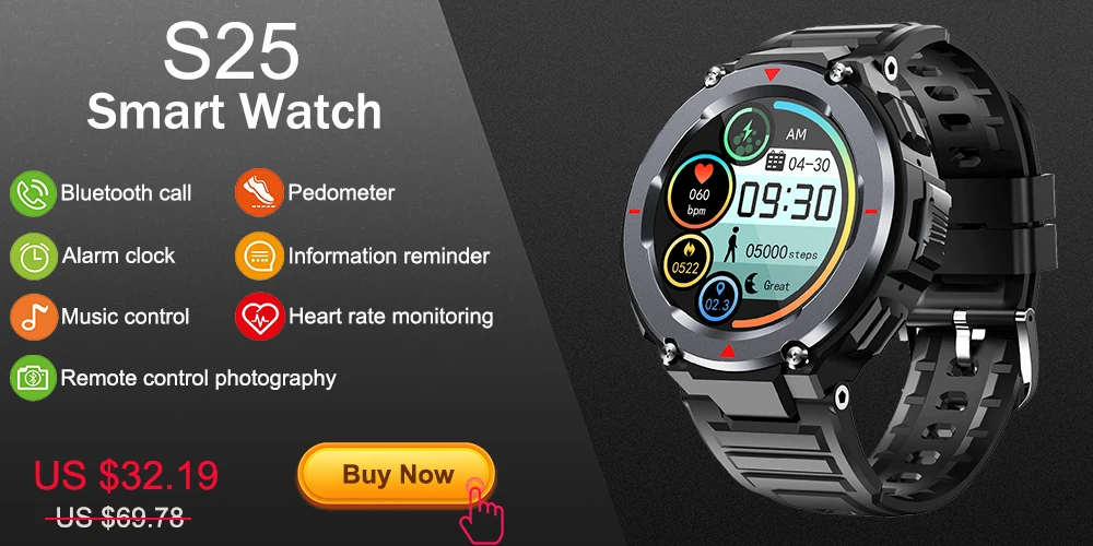 2021 New K22 Smart Watch Men Sport Fitness Bluetooth Call