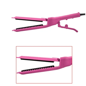 

Hair Straightener Curling Hair Iron Four-Gear Temperature Adjustment Ceramic Tourmaline Ionic Flat Iron