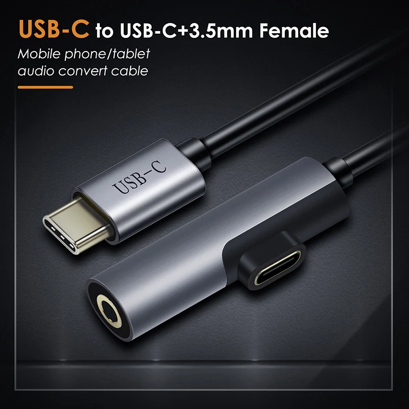 Кабель USB C 3,5 разъем для наушников Тип C кабель для зарядки 2 в 1 Тип C конвертер для huawei mate 20 P30 pro Xiaomi Mi 6 8 9SE N215