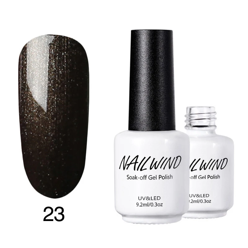 NAILWILD серия лак для ногтей 9 мл фиолетовый красный черный серый Фиолетовый УФ-лак для ногтей Клей маникюрный лак Декоративный Лак для ногтей инструмент - Цвет: 23
