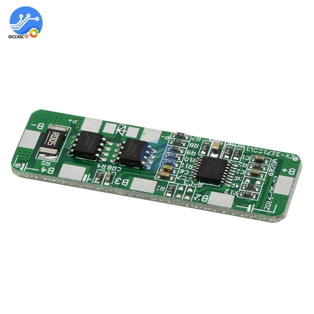Защитная плата bms для литий ионных аккумуляторов 18650 защиты PCB BMS balance от 4 25 до 35 в 2 3