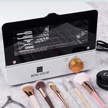 

8W Ultraviolet UV Tool Sterilizer Cabinet with 3 Timers Manicure Pedicure Tools Sterilizing Cabinet for Beauty SPA Makeup