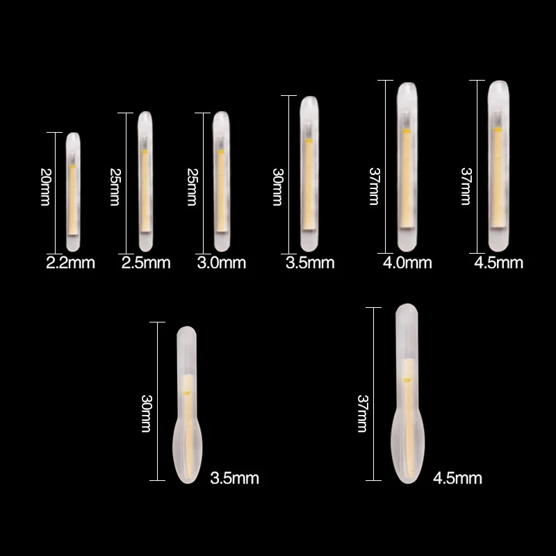 

Portable Luminous Fishing Fluorescent Lightstick Light Night Luminous Fishing Float Clip light stick Dark Glow Fishing L6